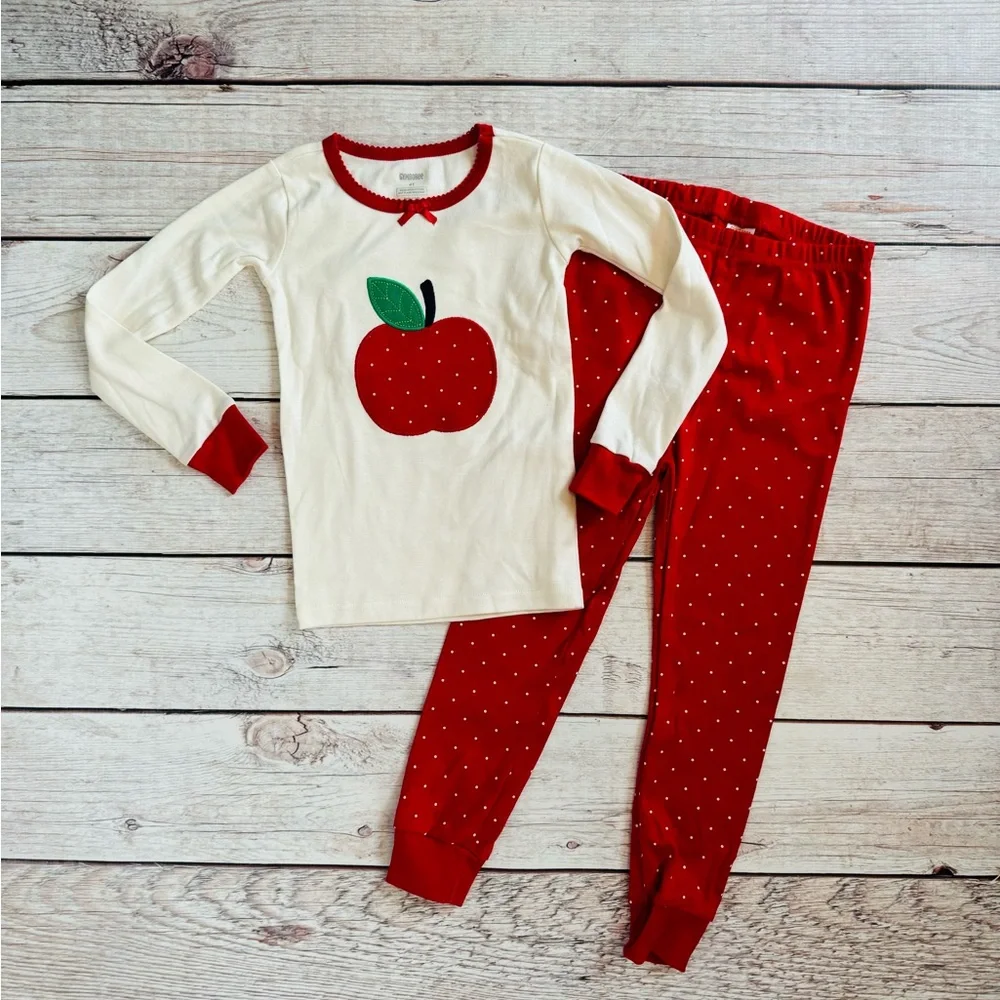 📌🆕 Gymboree • Candy Apple 🍎• Pajama Set